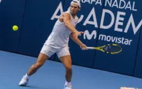 Rafael Nadal tập luyện chuẩn bị cho giải quần vợt Acapulco mở rộng