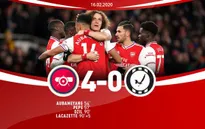 Arsenal 4-0 Newcastle: Hiệp 2 bùng nổ, chiến thắng ấn tượng