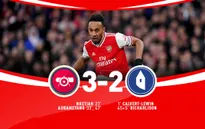 Arsenal 3-2 Everton: Lấy công bù thủ, chiến thắng nghẹt thở!