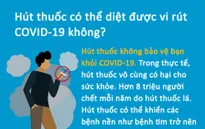 Hút thuốc có thể diệt được virus corona không?