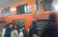 Tàu điện ngầm đâm nhau tại Mexico, hơn 40 người bị thương