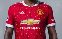 Áo đấu dự kiến của Man Utd mùa 2020/21 bị lộ