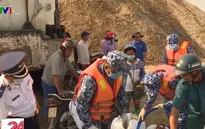 Lực lượng vũ trang vận chuyển hàng ngàn m3 nước ngọt cho bà con vùng hạn mặn