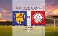 VIDEO Highlights: CLB Quảng Nam 1-3 CLB TP Hồ Chí Minh (Vòng 1 LS V.League 2020)