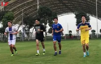 Xuân Trường, Duy Mạnh hăng say luyện tập chờ ngày trở lại