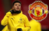 Man Utd đạt được thỏa thuận với Jadon Sancho