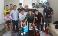 HLV Park Hang Seo thăm các cầu thủ đang điều trị chấn thương ở PVF