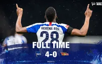 Hertha Berlin 4-0 Union Berlin: Derby một chiều! (Vòng 27 giải VĐQG Đức Bundesliga)