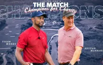Tiger Woods và Peyton Manning thắng "The Match: Champions for Charity"