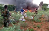 Máy bay chở hàng viện trợ COVID-19 rơi ở Somalia