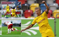 Dusseldorf 0-1 Borussia Dortmund: Ghi bàn phút cuối, Haaland hóa người hùng