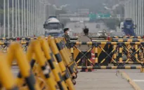 Binh sĩ Triều Tiên xuất hiện ở khu phi quân sự sát biên giới với Hàn Quốc