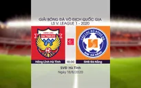 VIDEO Highlight: Hồng Lĩnh Hà Tĩnh 0-0 SHB Đà Nẵng (Vòng 5 LS V.League 1-2020)