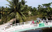 Thêm một cây cầu trong dự án “Xây cầu đến lớp” được hoàn thành