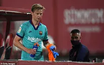Barcelona nhận tin dữ về Frenkie de Jong