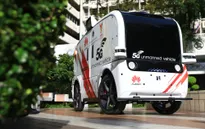 Thử nghiệm xe không người lái 5G tại bệnh viện thông minh Thái Lan