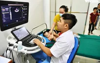Tầm soát bệnh tim bẩm sinh cho hơn 1.400 trẻ em vùng cao tại Hà Giang