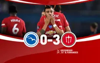 Brighton 0-3 Man Utd: Bruno Fernandes lập cú đúp