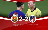 Barcelona 2-2 Atletico Madrid: Trận cầu của những quả phạt đền
