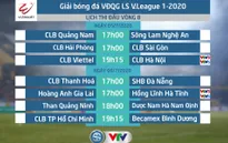 Lịch thi đấu và trực tiếp vòng 8 V.League 2020: CLB Viettel - CLB Hà Nội, Hoàng Anh Gia Lai - Hồng Lĩnh Hà Tĩnh