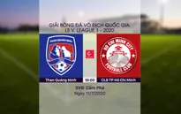 VIDEO Highlights: Than Quảng Ninh 0-3 CLB TP Hồ Chí Minh (Vòng 9 LS V.League 1-2020)
