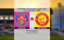 VIDEO Highlights: CLB Sài Gòn 3-0 CLB Thanh Hoá (Vòng 9 LS V.League 1-2020)