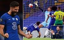 Chelsea 1-0 Norwich: Giroud tỏa sáng, Chelsea xây chắc vị trí thứ 3