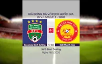 VIDEO Highlights: Becamex Bình Dương 0-1 CLB Thanh Hoá (Vòng 10 V.League 2020)