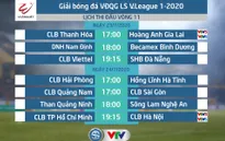 Lịch thi đấu và trực tiếp vòng 11 V.League 2020: CLB TP Hồ Chí Minh – CLB Hà Nội, Thanh Hoá – Hoàng Anh Gia Lai