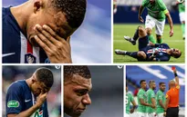 Cận cảnh tình huống chấn thương khiến Mbappe bật khóc