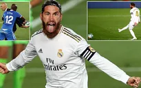 Real Madrid 1-0 Getafe: Người hùng Ramos