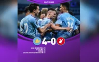 Man City 4-0 Liverpool: Tân vương nhận cú sốc
