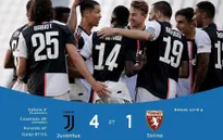 Juventus 4-1 Torino: Ronaldo sút phạt thành bàn, Buffon phá kỷ lục của Maldini (Vòng 30 Serie A)