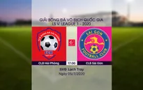 VIDEO Highlights: CLB Hải Phòng 0-2 CLB Sài Gòn (Vòng 8 LS V.League 1-2020)