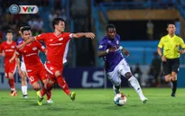 ẢNH: CLB Hà Nội chia điểm với CLB Viettel trong trận derby Thủ đô
