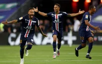 Vượt qua Lyon sau loạt đá luân lưu, PSG vô địch Cúp Liên đoàn Pháp
