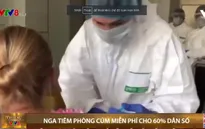 Nga tiêm phòng cúm miễn phí cho 60% dân số