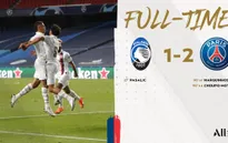 Kết quả Atalanta 1-2 PSG: Ngược dòng kịch tính, Neymar và đồng đội vào bán kết Champions League
