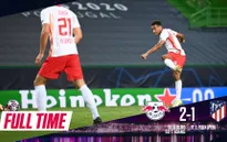 Tyler Adams ghi bàn phút cuối, RB Leipzig thắng kịch tính Atletico Madrid