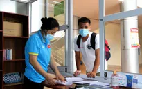 ĐT U22 Việt Nam nghiêm túc thực hiện kiểm tra y tế trong ngày hội quân