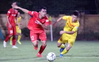 U22 Việt Nam nỗ lực thể hiện khả năng trong buổi đấu tập đầu tiên