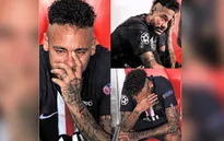Neymar khóc nức nở khi PSG để tuột chức vô địch Champions League