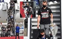 Nhà vô địch Champions League trở về Munich trong lặng lẽ