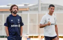 HLV Pirlo cực "ngầu" trong buổi tập đầu tiên cùng các học trò tại Juventus