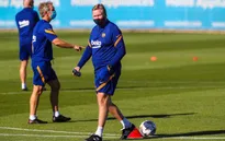 Khung cảnh trầm lặng trong buổi tập đầu tiên của Barca dưới thời tân HLV Koeman
