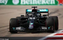 Lewis Hamilton giành vị trí xuất phát đầu tiên GP Nga
