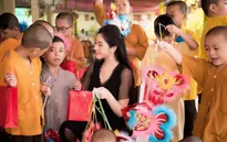 Hoa hậu Tô Diệp Hà mang Trung thu ấm áp cho trẻ em cơ nhỡ