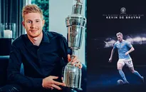 De Bruyne giành giải thưởng Cầu thủ xuất sắc nhất năm của PFA