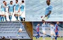 Manchester City 4-0 Crystal Palace: Áp sát ngôi đầu của Man Utd