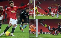 Man Utd 2-1 Aston Villa: Tiếp tục thăng hoa, Man Utd bằng điểm Liverpool